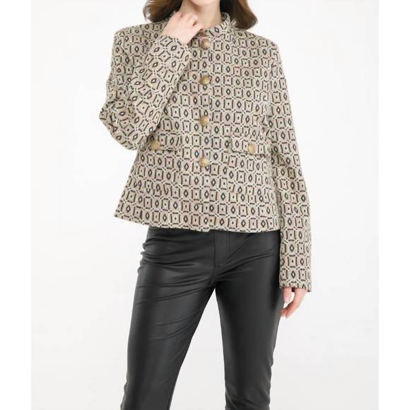 NEW ISLE BY MELIS KOZAN iconic jacket in chandelier - Picture 1 of 4